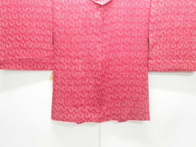 JAPANESE KIMONO / ANTIQUE HAORI / SILK / ALL SHIBORI / ABSTRACT